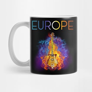 EUROPE BAND XMAS Mug